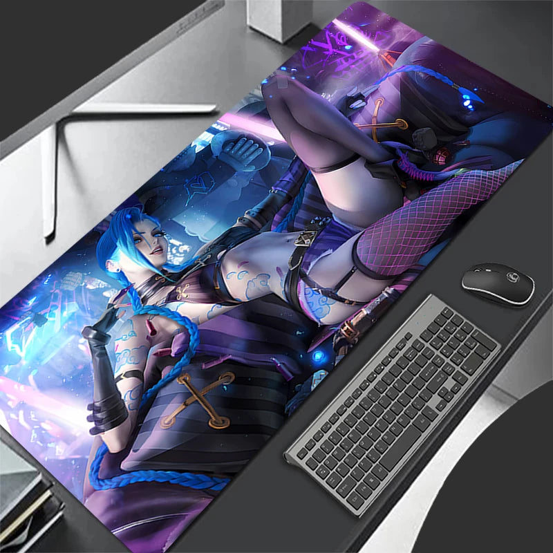 Jinx Casual Mousepad Danger – League of Legends Desk & Keyboard Mat