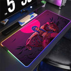 Mousepad Jinx RGB League of Legends Gaming Desk Mat Casual