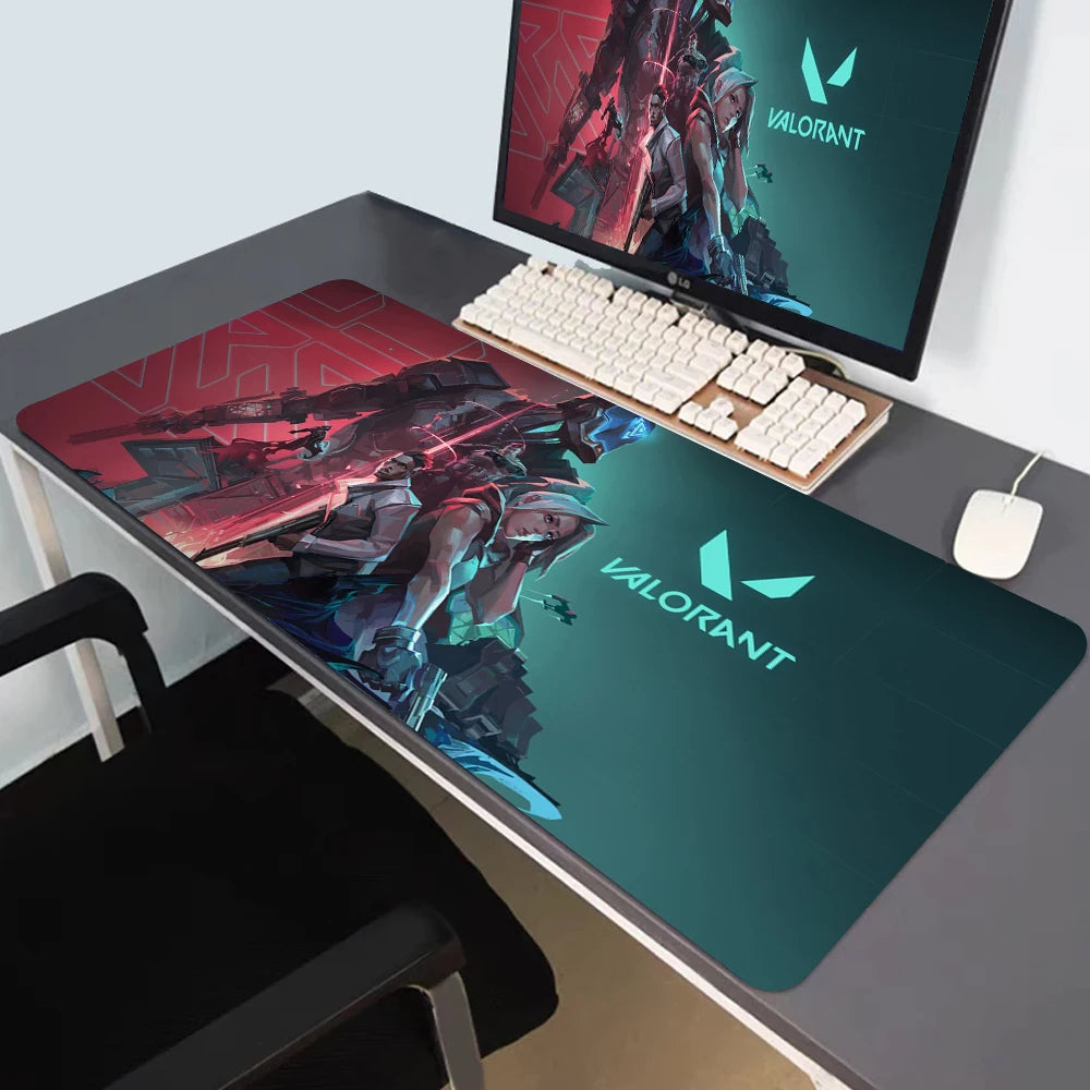 Mousepad Jett Valorant Gaming Desk Mat Casual