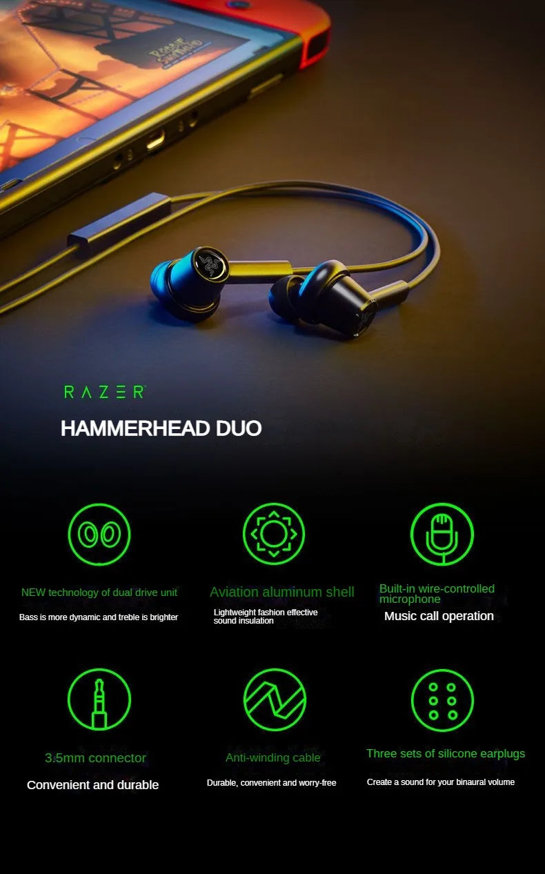 Razer Hammerhead Duo Earbud