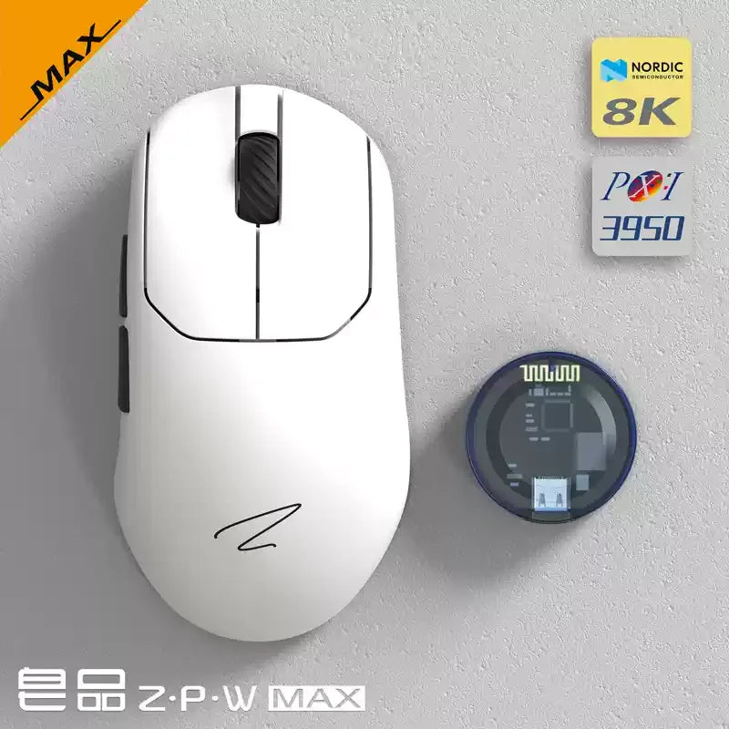 Zaopin ZPW – Tri-Mode 8K Wireless Gaming Mouse