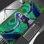 Jinx Casual Mousepad Troublemaker – League of Legends Desk & Keyboard Mat