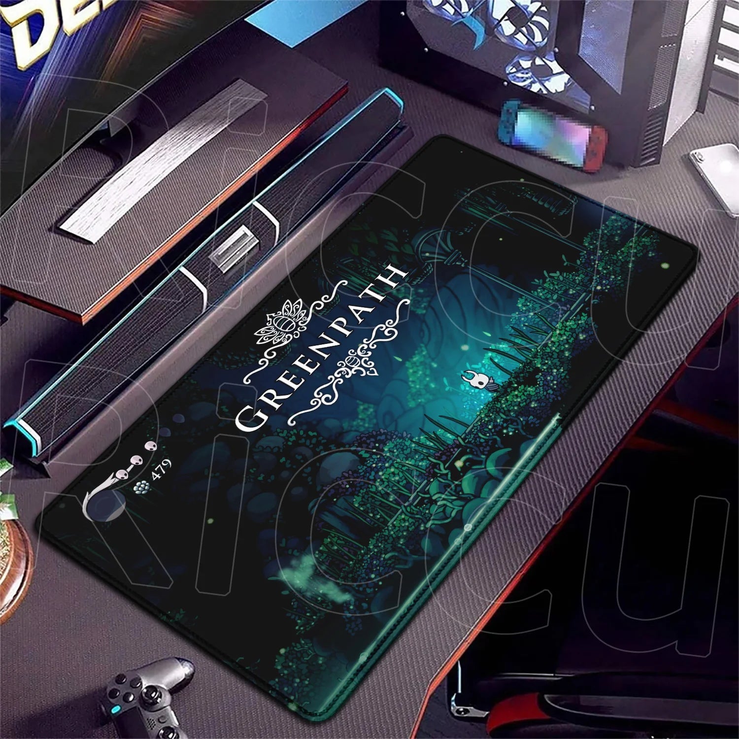 Hollow Knight Casual Mousepad GreenPath