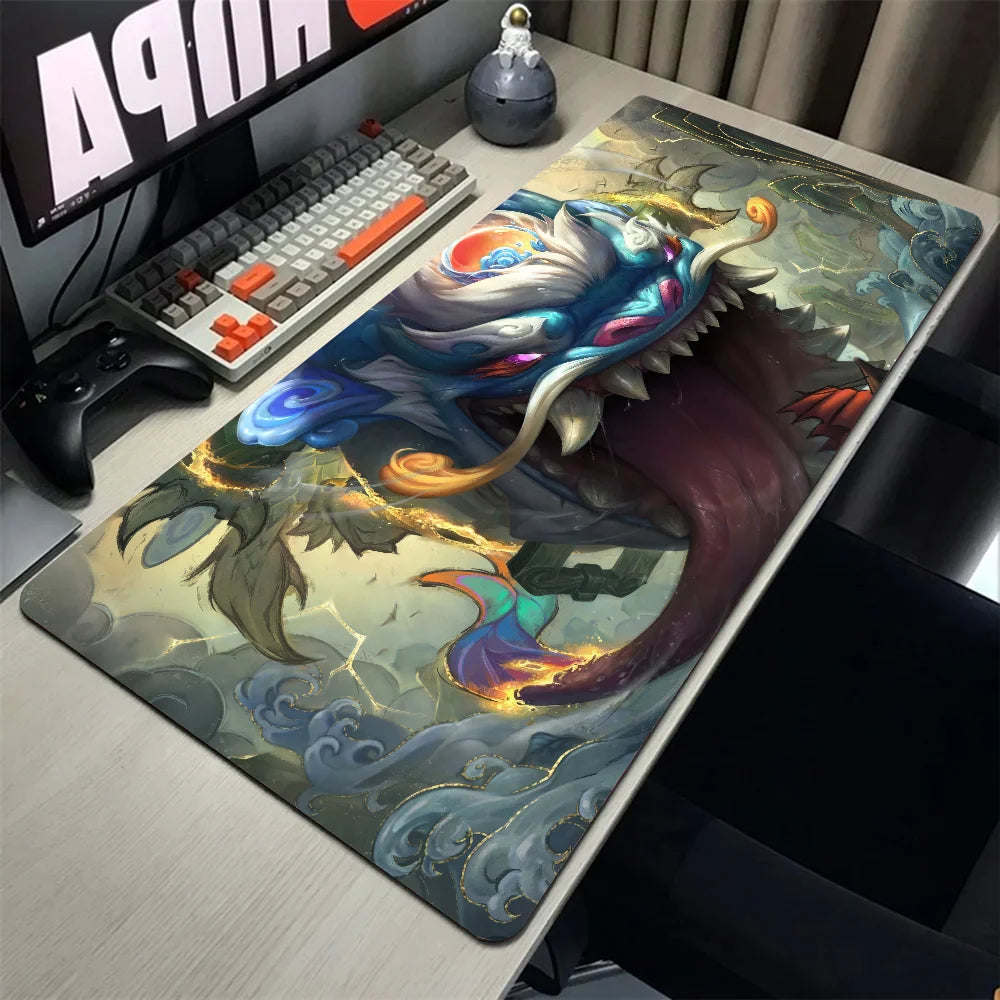 Tahm Kench Shanghai League of Legends MousePad Casual