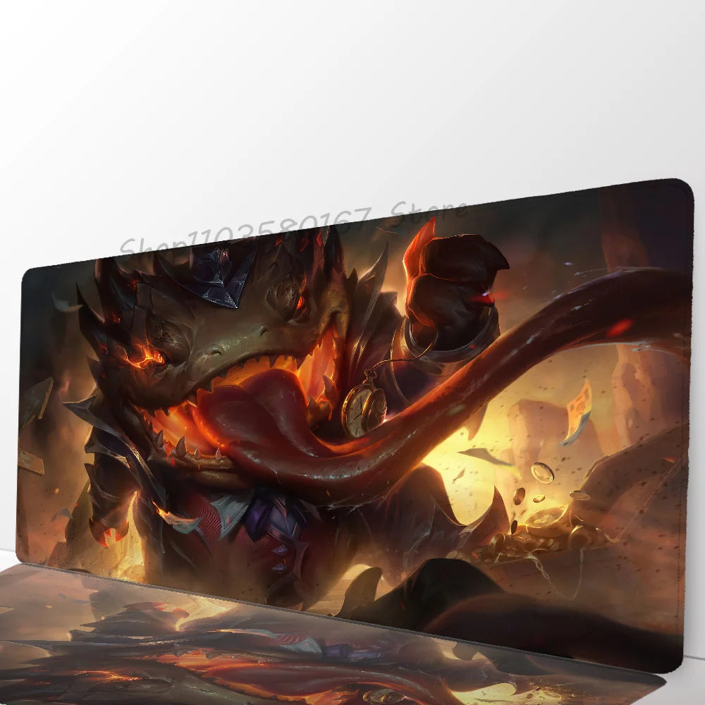 Tahm Kench High Noon League of Legends MousePad Casual