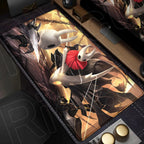 Hollow Knight Casual Mousepad Fight