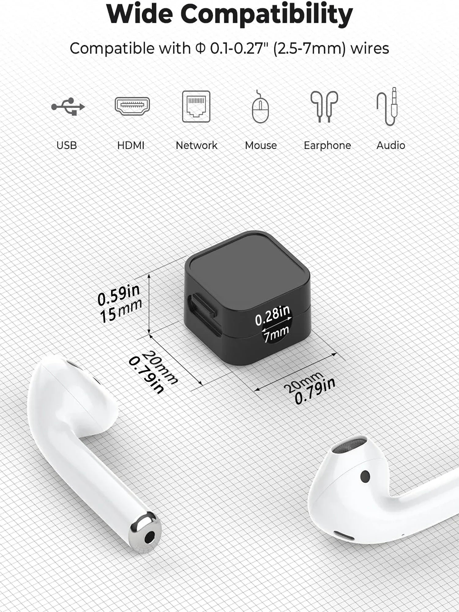 Magnetic Cable Clips