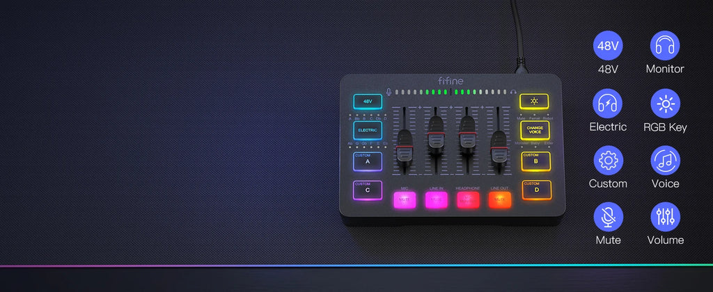 FIFINE SC3 Mixer