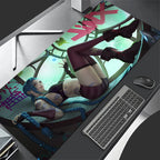 Jinx Casual Mousepad Chaos – League of Legends Desk & Keyboard Mat