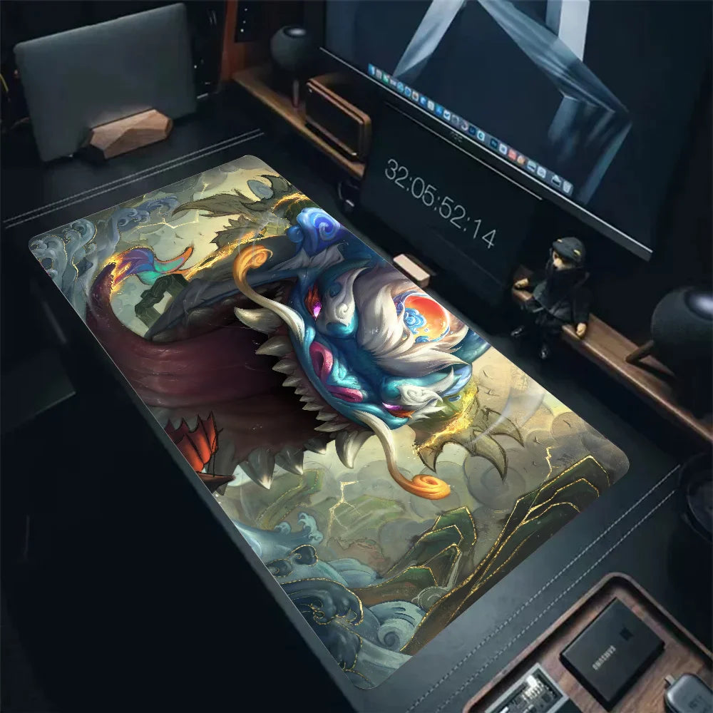 Tahm Kench Shanghai League of Legends MousePad Casual