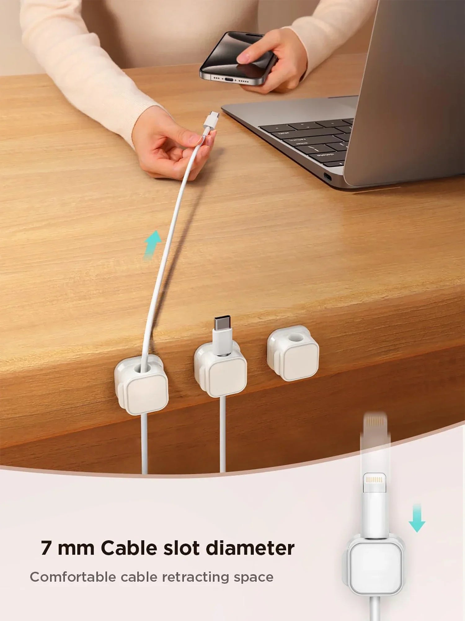 Magnetic Cable Clips
