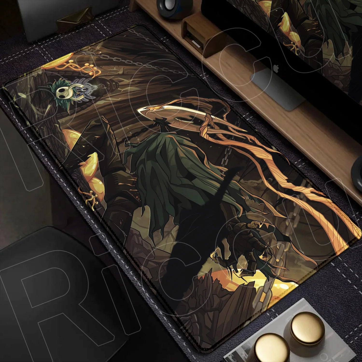 Hollow Knight Casual Mousepad Yellow