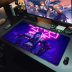 Mousepad Jinx RGB League of Legends Gaming Desk Mat Casual
